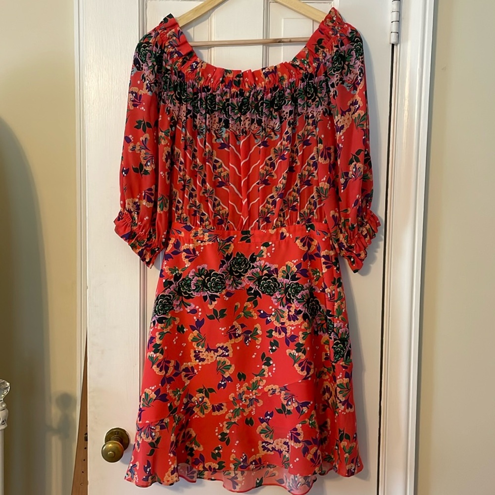Saloni Silk Grace Dress, Size 6